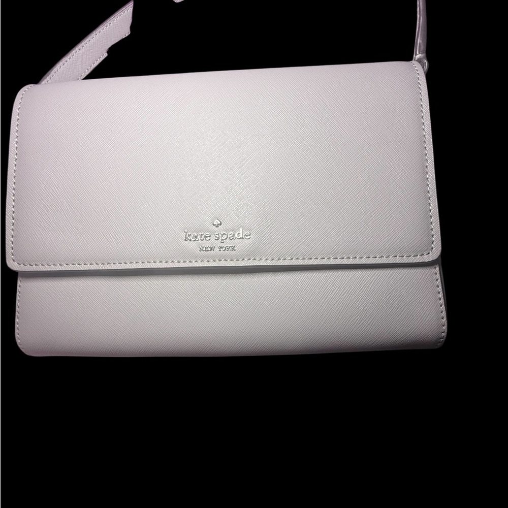 Kate Spade Dove Gray Cove Street Dody Crossbody w/ Silver Hardware